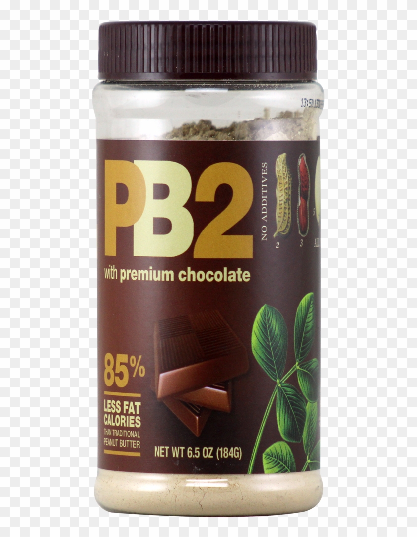 Bell Plantation Powdered Peanut Butter Pb2 Jar Chocolate - Powdered Peanut Butter Clipart #4741310