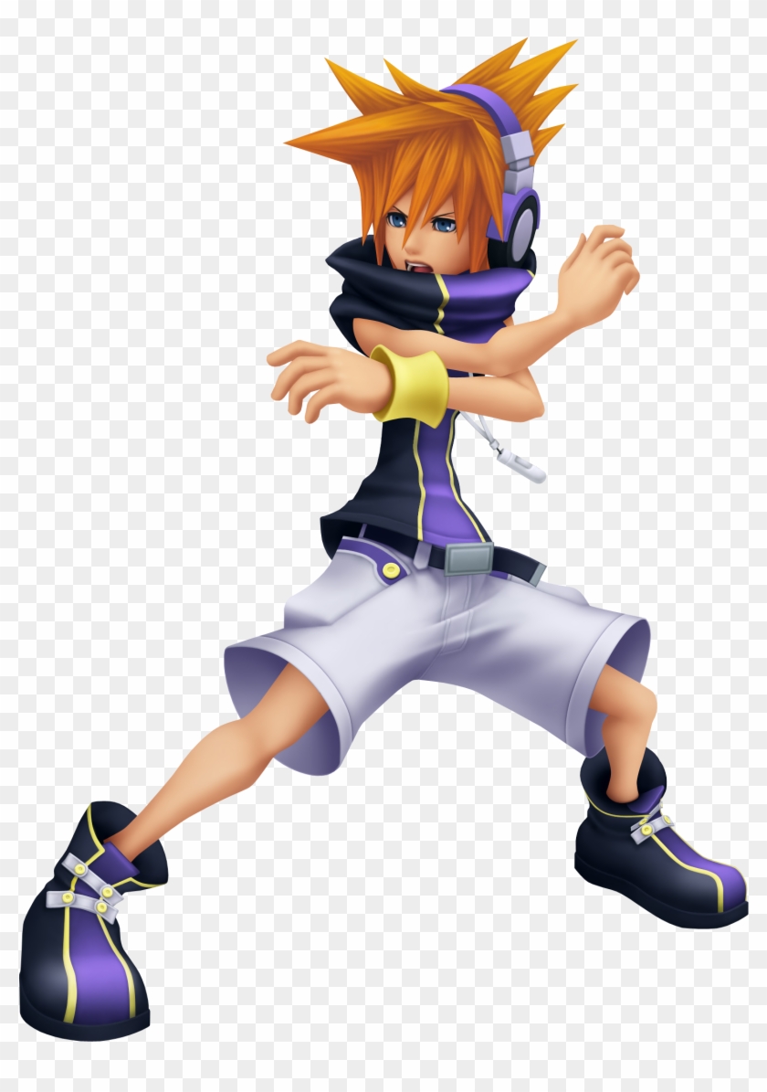 Neku - Neku Kingdom Hearts Clipart