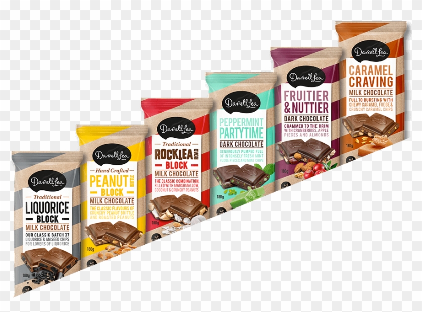 New Darrell Lea Blocks - Chocolate Clipart #4741509