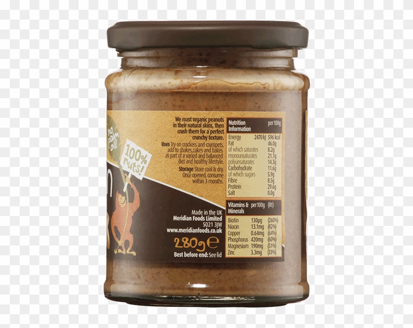 Organic Peanut Butter Crunchy 100% - 100 Peanut Butter Clipart #4741544