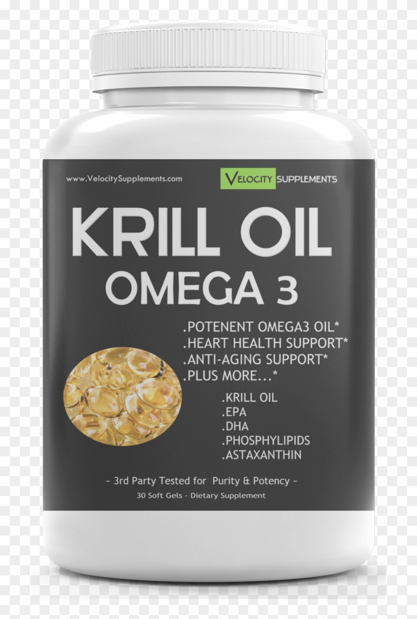 Krill Oil - Natural Foods Clipart #4741863