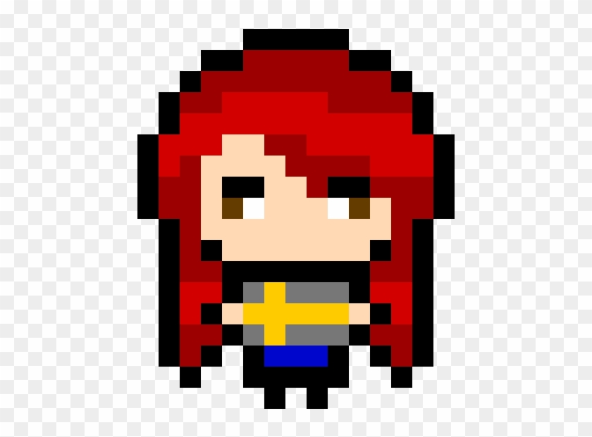 Erza - Spider Pixel Art Minecraft Clipart #4742637