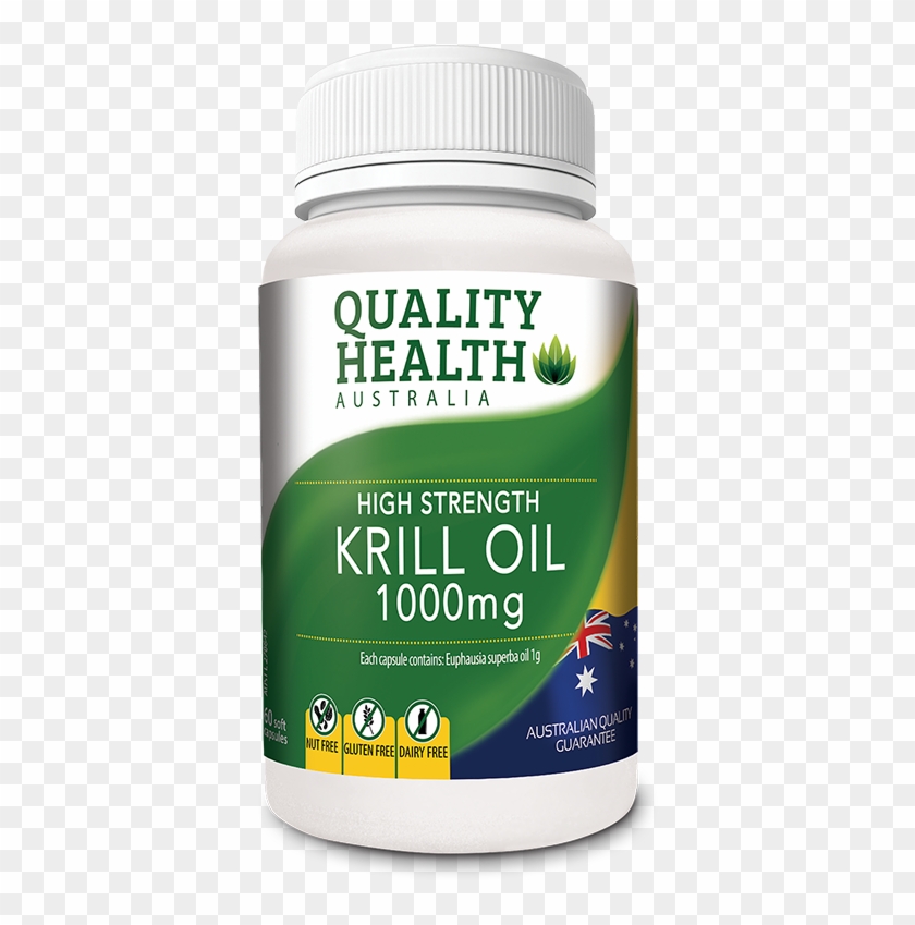 Quality Health High Strength Krill Oil 1000mg 60s - Animal Clipart #4742723