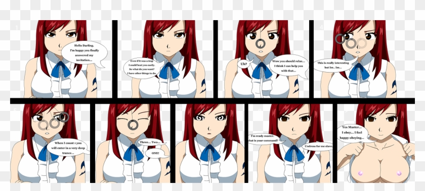 Download Larger Version - Erza Scarlet Hypnohub Clipart