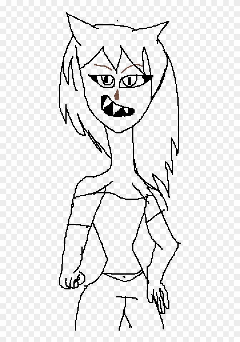 Scar - Line Art Clipart