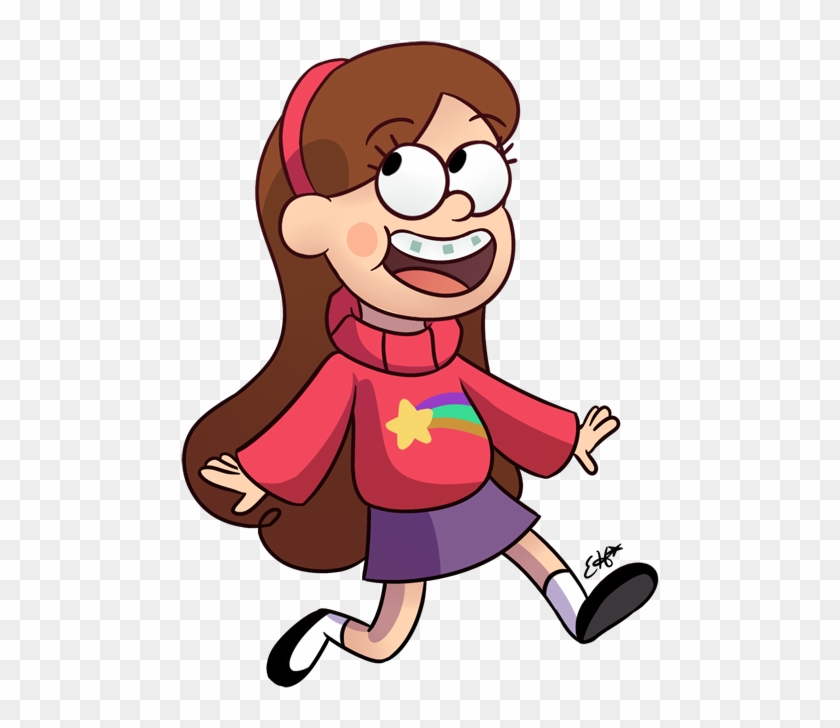 Mabel Pines, Gravity Falls, Eyebrows, Diy Dog, Eye - Gravity Falls Mabel Walking Clipart #4743556