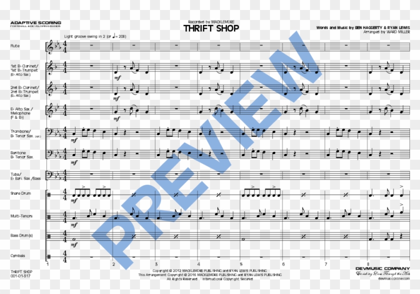 Product Thumbnail 0 - Sheet Music Clipart #4743625