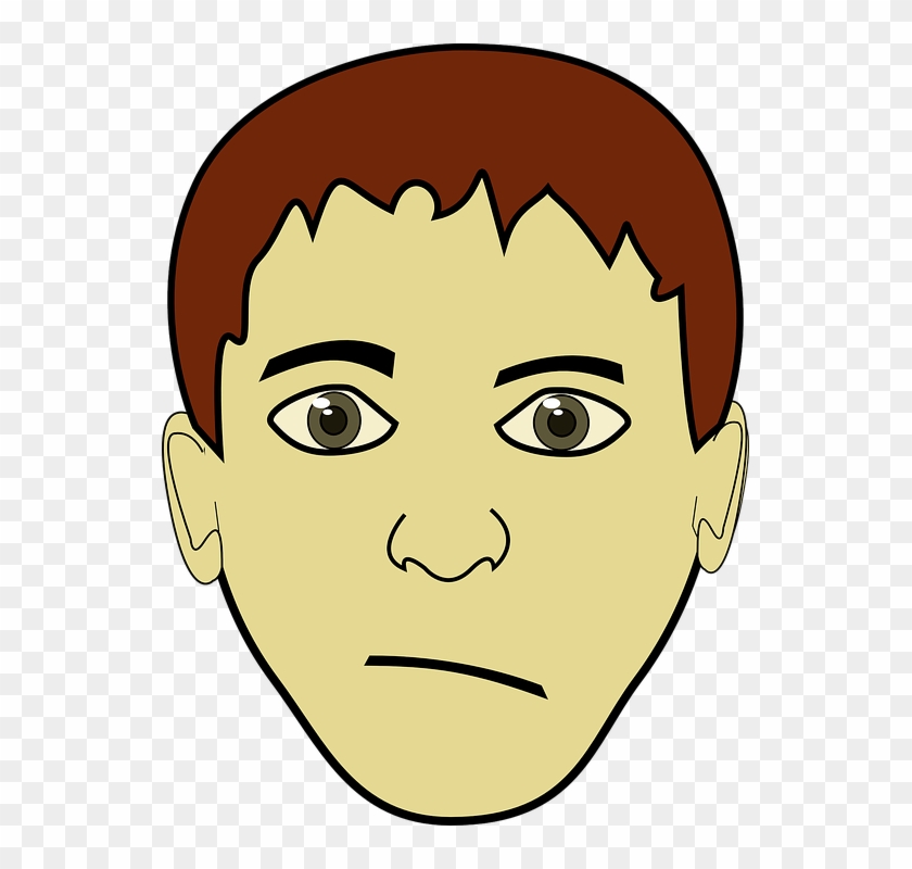 Boy Brown Eyes Clipart - Short Brown Hair Boy - Png Download