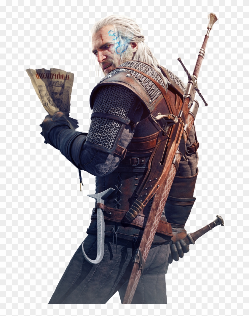 Witcher Png Free Download - Geralt Hearts Of Stone Clipart