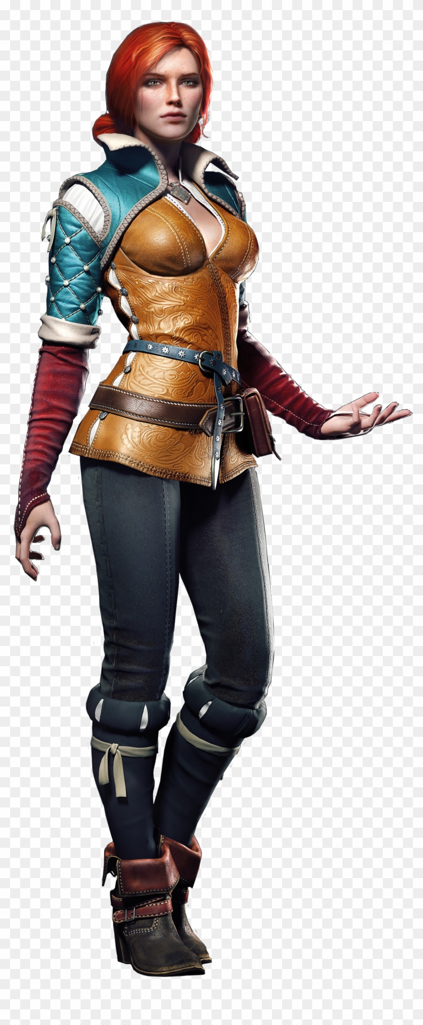 The Witcher Clipart - Triss Merigold Cosplay - Png Download