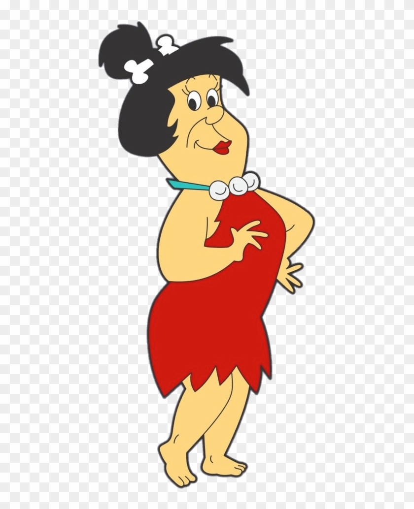 Edna Flintstone - Flintstones Female Characters Clipart