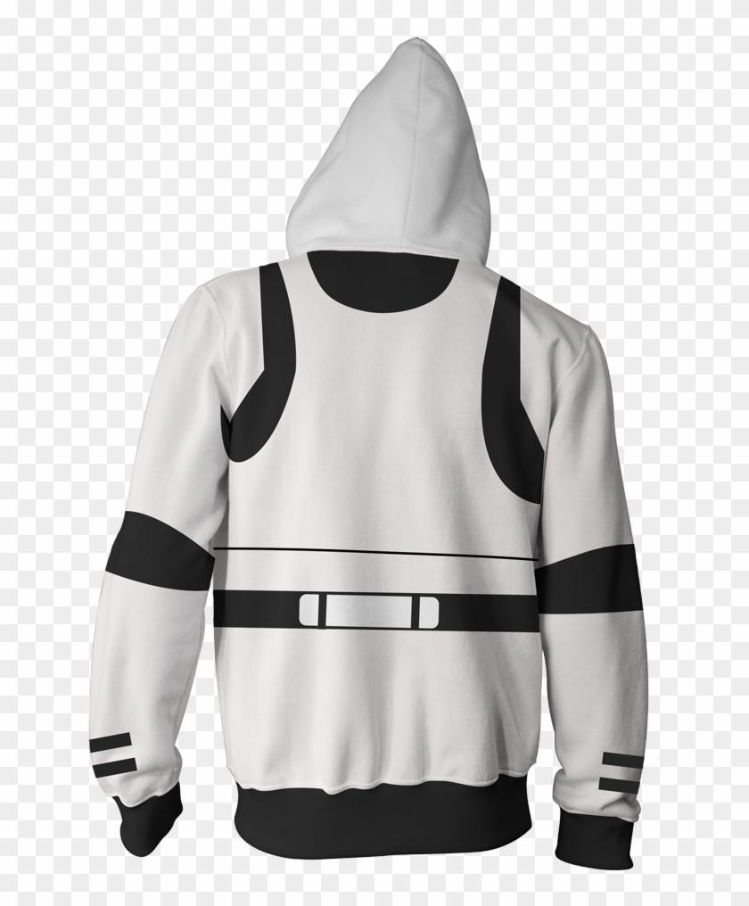 stormtrooper zip up hoodie