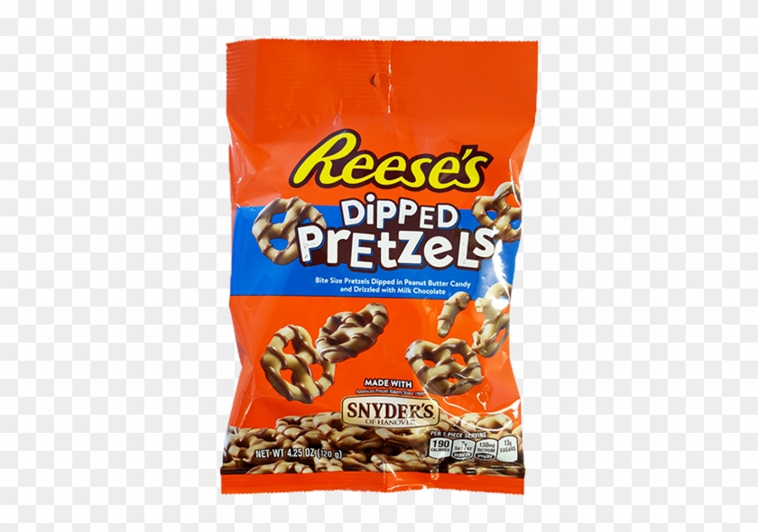 Reese's Dipped Pretzels - Reese's Peanut Butter Dipped Pretzels Clipart #4744147