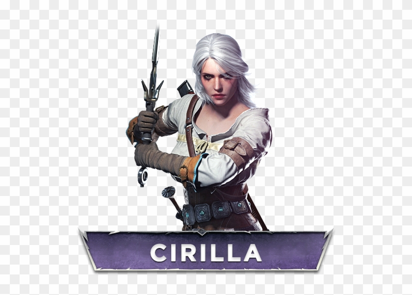 Cirilla Fiona Elen Riannon , Born In 1251, Is The Princess - Woman Warrior Clipart #4744150