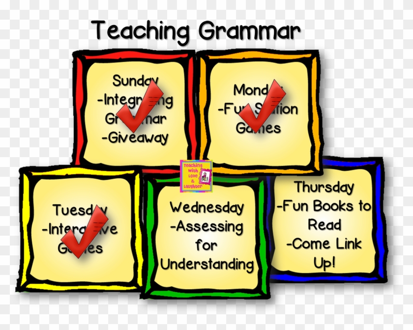 Teaching With Love And Laughter - Teaching Grammar Clipart