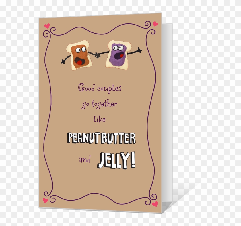 Peanut Butter And Jelly Printable - Cartoon Clipart #4744726