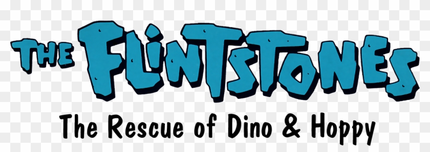 Flintstones Rescue Of Dino And Hoppy Logo Clipart #4744753