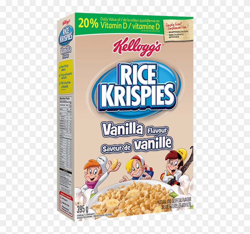 6168803 - Kellogg's Rice Krispies Vanilla Clipart