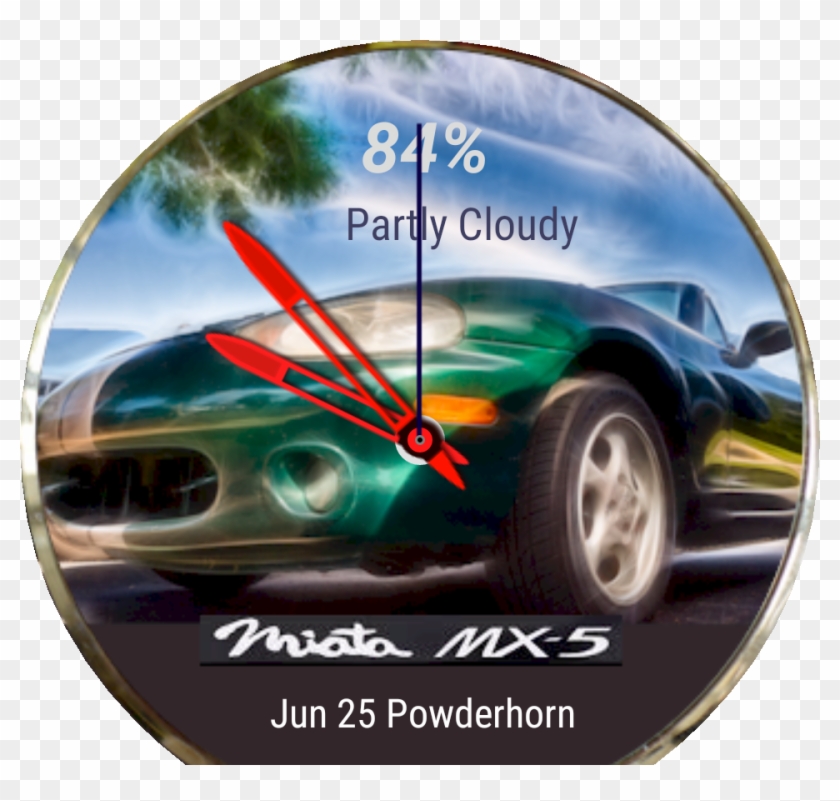 Mazda Miata Analog Preview Clipart