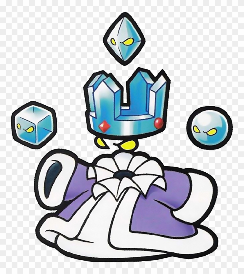 Paper Mario Crystal King Clipart