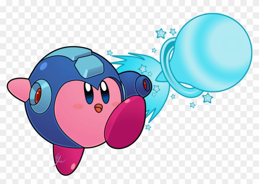 Não É Nenhuma Surpresa Que Masahiro Sakurai Gostaria - Mega Man Kirby Png Clipart #4745530
