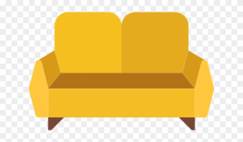 Couch Flat Icon Clipart #4746107