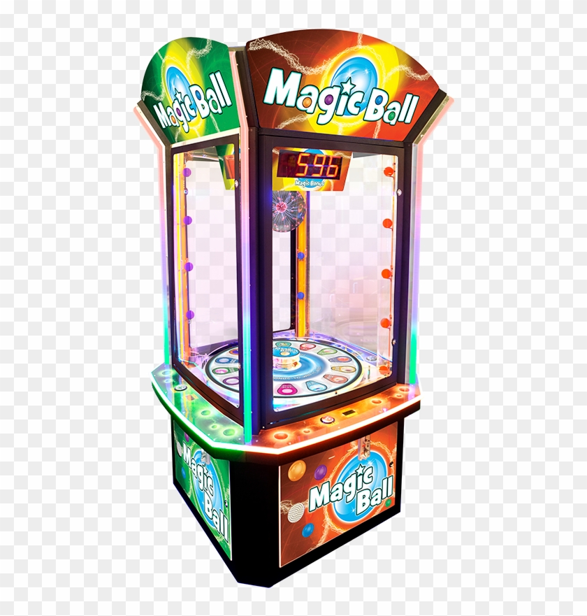 Brand New Magic Ball - Video Game Arcade Cabinet Clipart #4746144