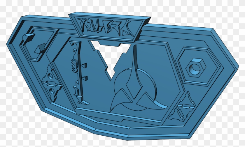 Aw Alternate Klingon Dial Holder Top - Illustration Clipart