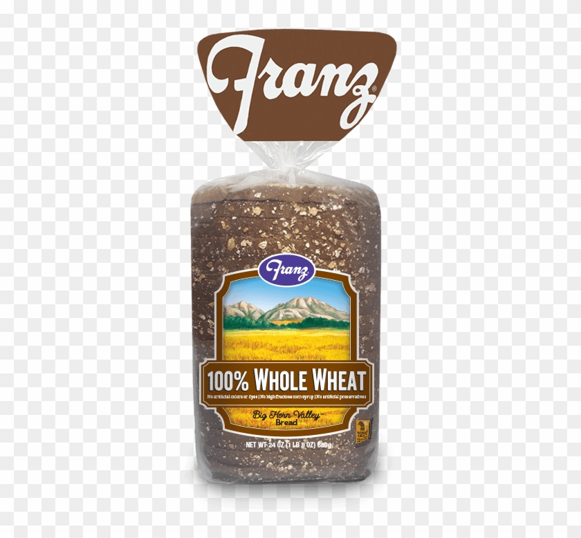100% Whole Wheat - Franz Bakery Clipart