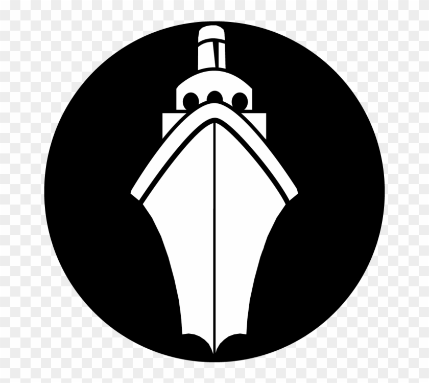 Ship Cruise - Emblem Clipart