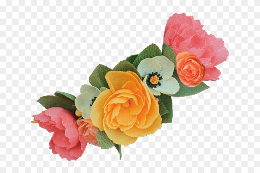 Flowercrown Sticker - Garden Roses Clipart #4746663