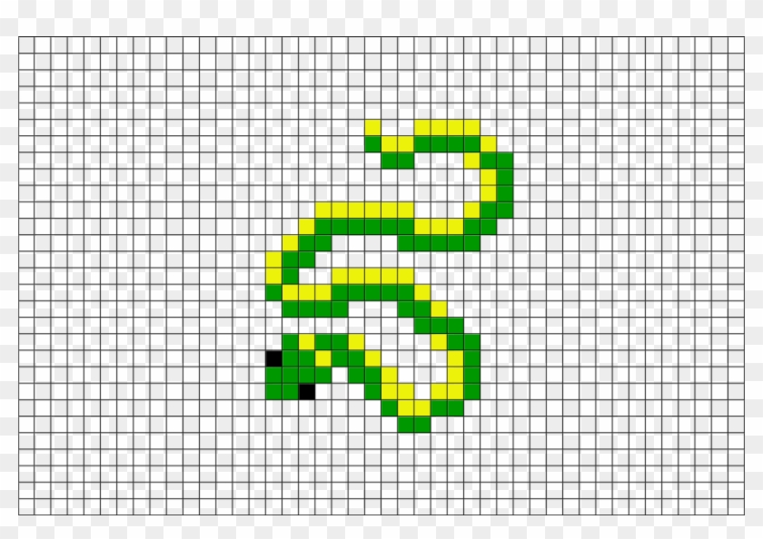 Snake Pixel Art Clipart