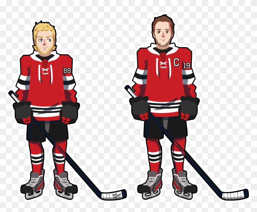 College Ice Hockey Clipart