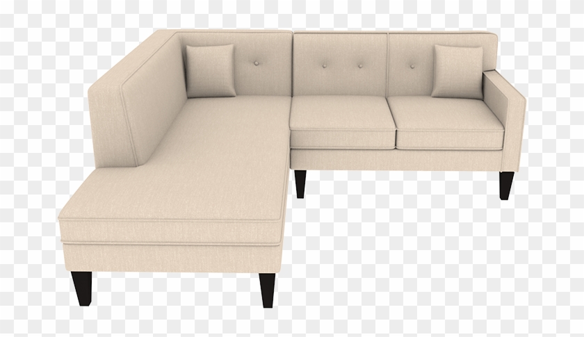 The Tight Back Feature Offers Zero Maintenance With - Studio Couch Clipart #4747780