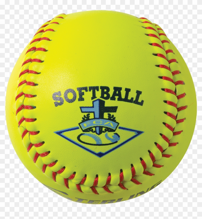 Speed Print Club Fastpitch Game Leather Softball - Clipart Transparent Background Softball - Png Download