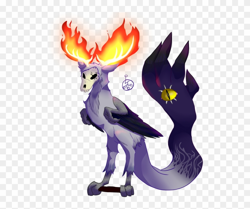 Ancient Deer - Illustration Clipart #4747977