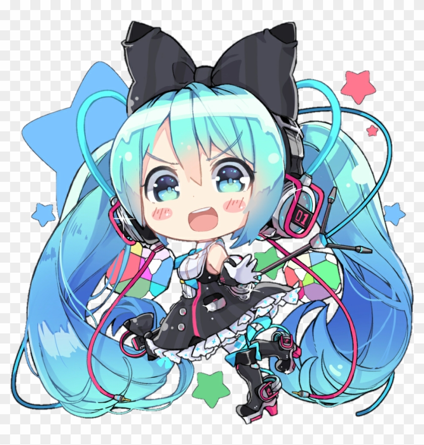 #hatsunemiku #kawaii #miku #mikuhatsune #anime #vocaloid - Kawaii Anime Cute Miku Hatsune Clipart #4748151