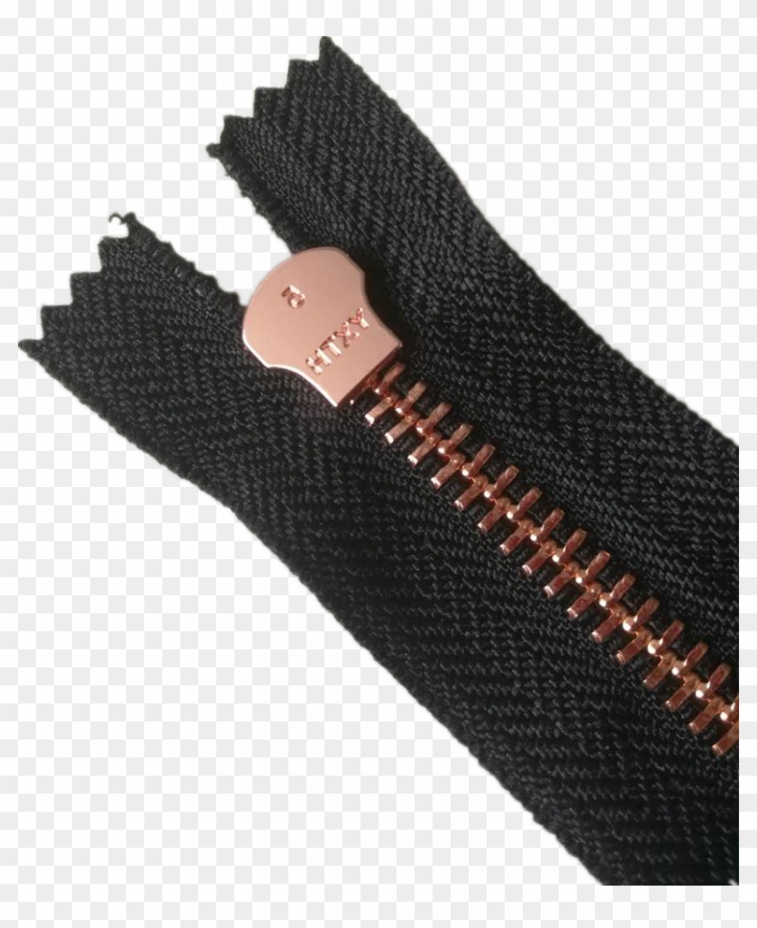 No5 Metal Zipper Rose Gold Y Teeth Close End - 나하 공항 리무진 버스 Clipart