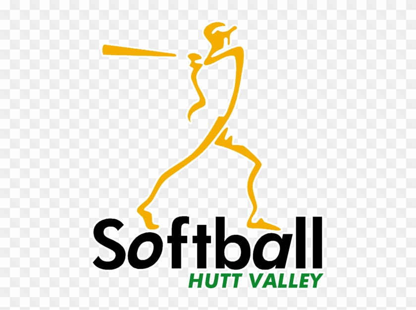 Softball Hutt Valley Logo Small Clear - Graphic Design Clipart
