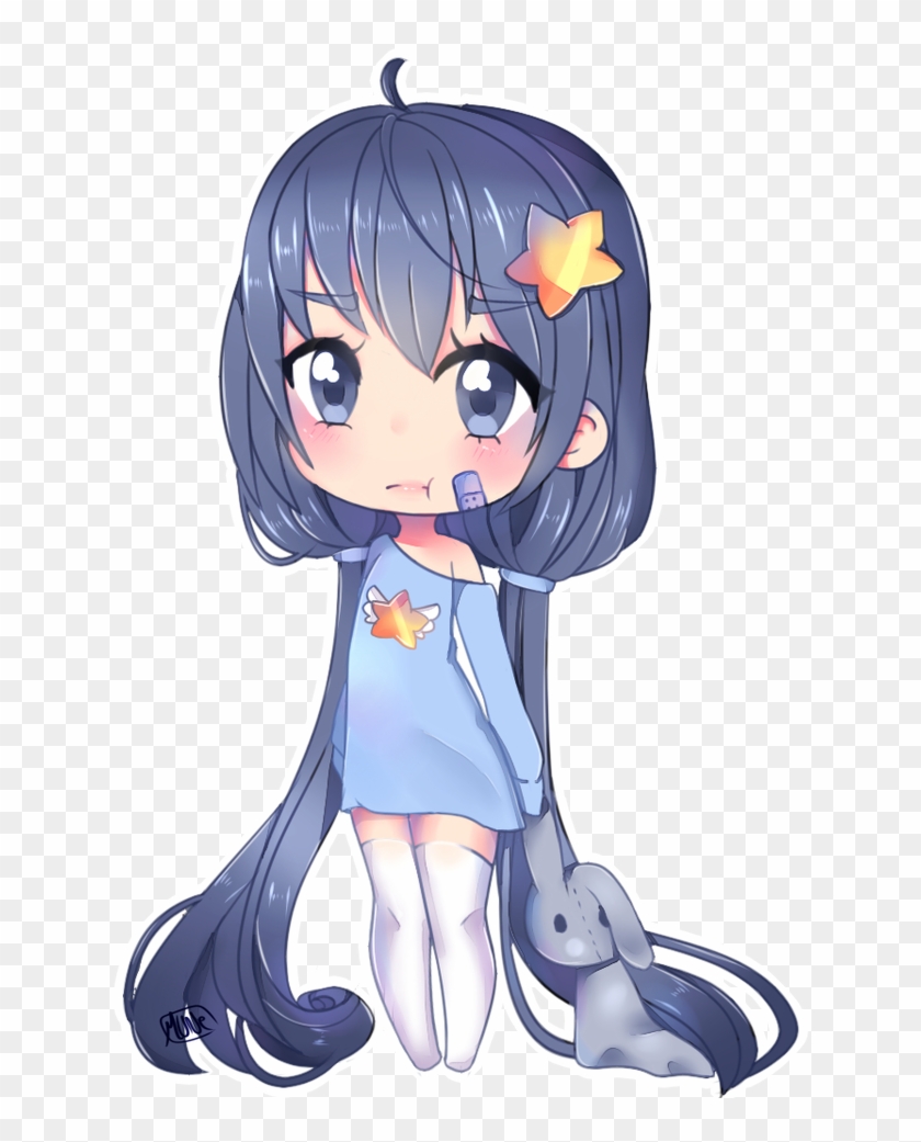 Chibi Miku - Cartoon Clipart