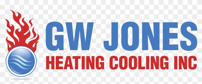Gw Jones Heating & Cooling - Electric Blue Clipart #4748966