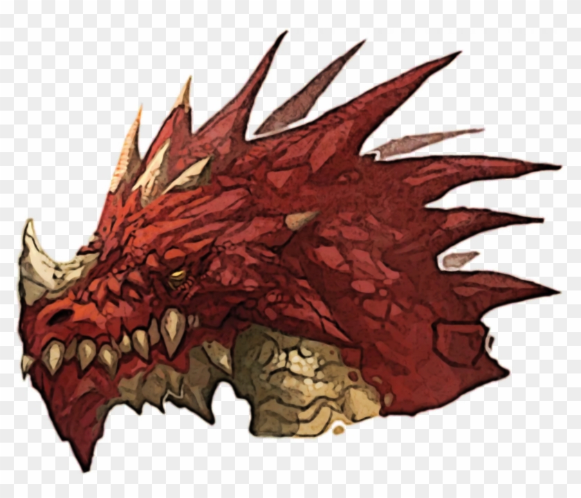 Htfbmdg - Dragon Head Clipart