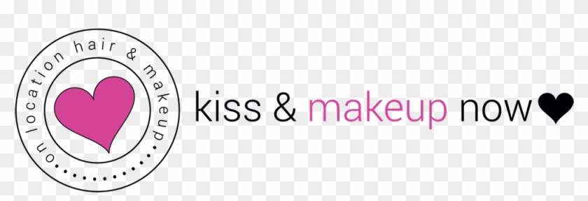 Kiss And Make Up Now - Calligraphy Clipart