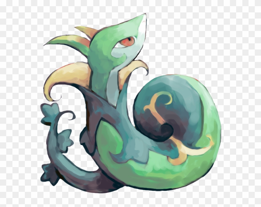 View Serperior By Sailorclef-d4i7ouq , - Cartoon Clipart #4749317