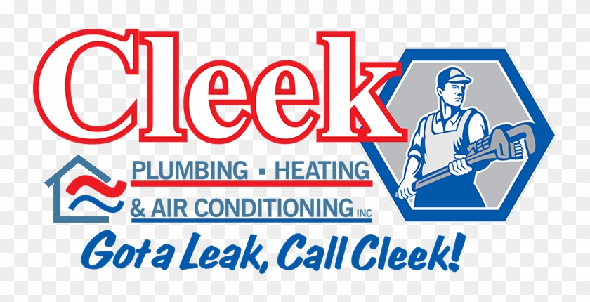 Cleek Plumbing, Heating & Air Conditioning Inc - Graphic Design Clipart #4749571