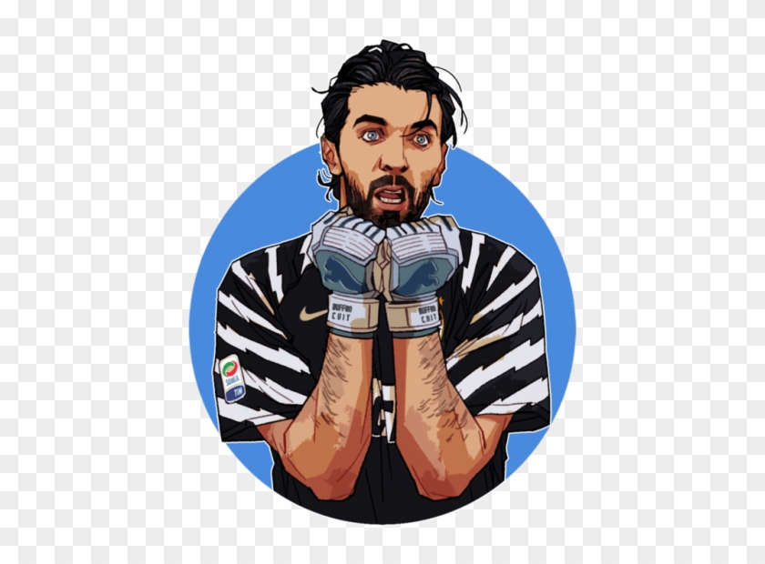 #ask#gigi#gianluigi Buffon#cries In Hands Gesture#shout - Illustration Clipart #4749669