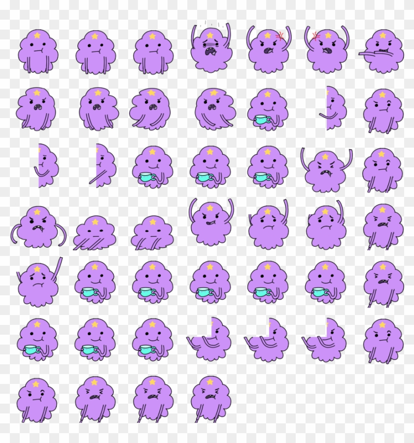 Lumpy Space Princess Shimeji - Lumpy Space Princess Sprite Clipart