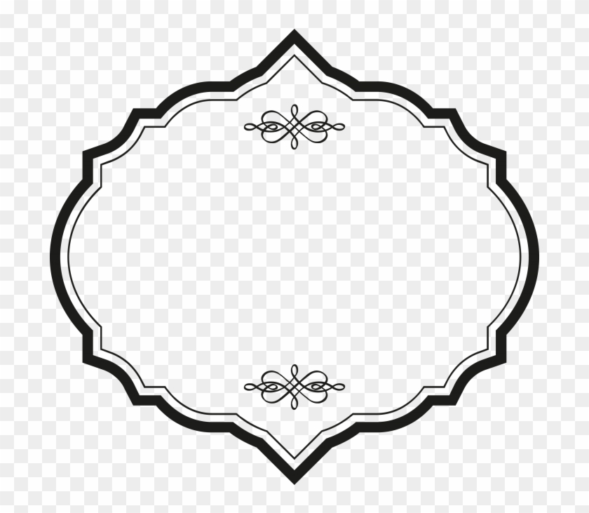 Ornament Frame - Circle Clipart #4749935