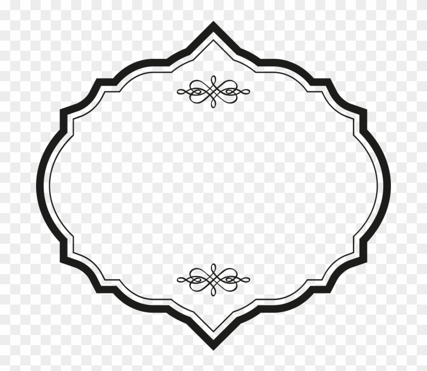 Ornament Frame - Circle Clipart