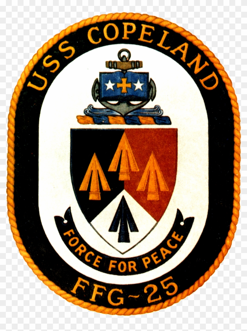 Uss Copeland Insignia, 1981 (nh 100913 Kn) - Kimball Union Academy Logo Clipart #4749971